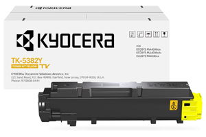 Kyocera TK-5382Y Original Yellow Toner Cartridge - MA4000cix PA4000cx