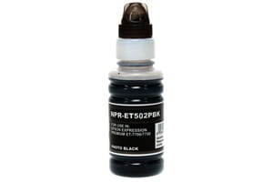 Epson T502 Black Compatible Ink Bottle for EcoTank ET-2850 ET-4850