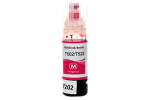 Epson T502 Magenta Compatible Ink Bottle for EcoTank ET-2850 ET-4850