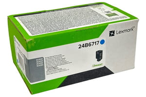 Lexmark 24B6717 Cyan Original Toner Cartridge for XC4140 XC4150
