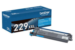 Brother TN229XXLC Cyan Super High Yield Original Toner Cartridge