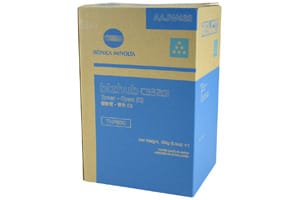 Konica Minolta AAJW432 TNP80C Cyan Original Toner for C3320I