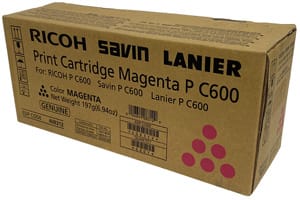 Ricoh 408312 Magenta Original Toner Cartridge for P C600