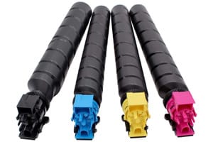 Kyocera TK-8347 Black & Color 4 Pack Compatible Toner Cartridge Set