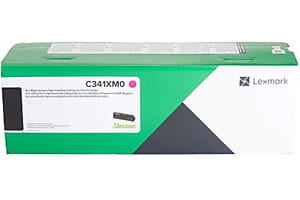 Lexmark C341XM0 Magenta 4.5K Yield Original Toner Cartridge for MC3426