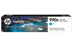 HP M0J89AN 990X Cyan Original Ink Cartridge for 755dn 774dn