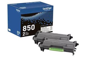 Brother TN-850 2 Pack Original High Yield (8K) Toner Cartridges