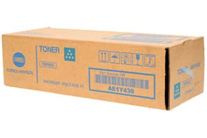 Konica Minolta TNP-92C AE1Y430 Cyan Original Toner Bizhub C3120i