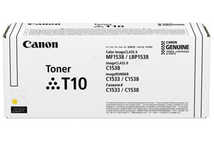 Canon 4563C001 T10 Yellow Original Toner Cartridge - LBP1538C MF1538C
