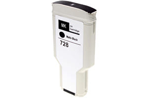 HP 728 F9J68A Matte Black Compatible Ink 300ML Cartridge for T730