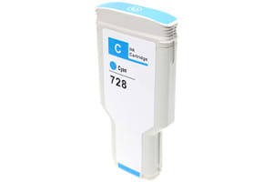HP 728 F9K17A Cyan Compatible Ink 300ML Cartridge for T730