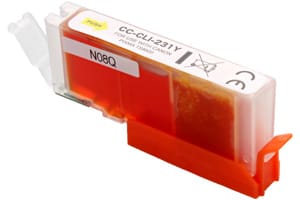 Canon CLI-231 Yellow Compatible Ink Tank w/ Chip for Pixma TS8820