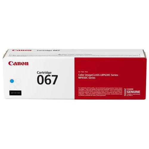 Canon 5101C001 067 Cyan Original Toner Cartridge for LBP630 MF650 