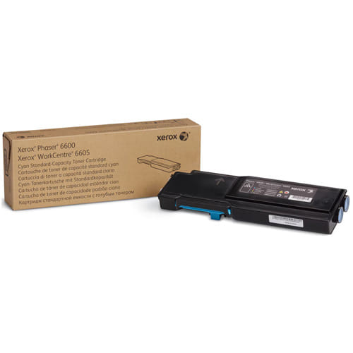 Xerox 106R02241 Original Cyan Toner Cartridge for Phaser 6600 WC-6605