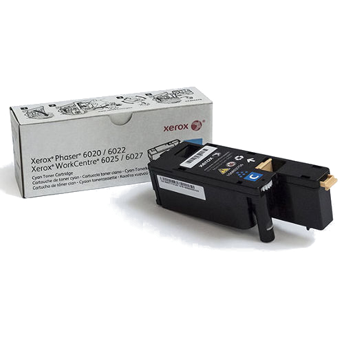 Xerox 106R02756 Cyan Original Toner Cartridge for Phaser 6022