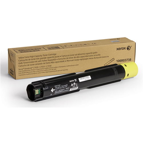 Xerox 106R03738 Yellow High Yield Original Toner Cartridge