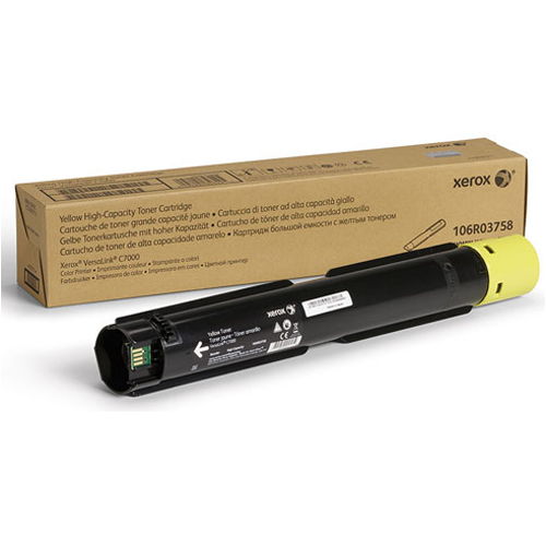 Xerox 106R03758 Yellow High Yield Original Toner Cartridge