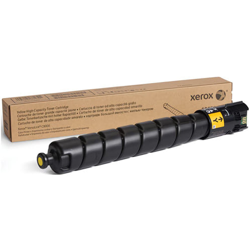 Xerox 106R04048 Yellow Original High Yield Toner Cartridge for C8000