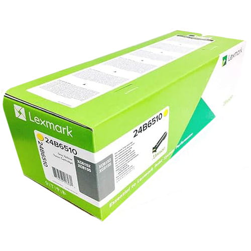Lexmark 24B6510 Yellow Original Toner Cartridge for XC6152 XC8155