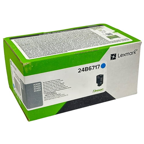 Lexmark 24B6717 Cyan Original Toner Cartridge for XC4140 XC4150