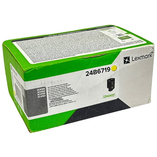 Lexmark 24B6719 Yellow Original Toner Cartridge for XC4140 XC4150