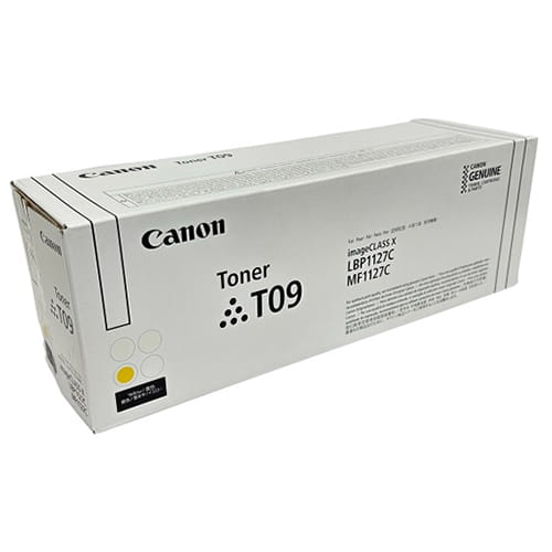 Canon 3017C005 T09 Yellow Original Toner Cartridge - MF1127C LBP1127C