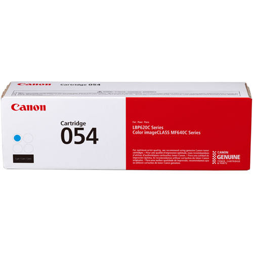 Canon 054 Cyan Original Toner Cartridge for LBP622Cdw MF641Cw