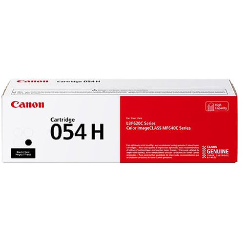 Canon 054H Black High Yield Original Toner Cartridge for MF641Cw