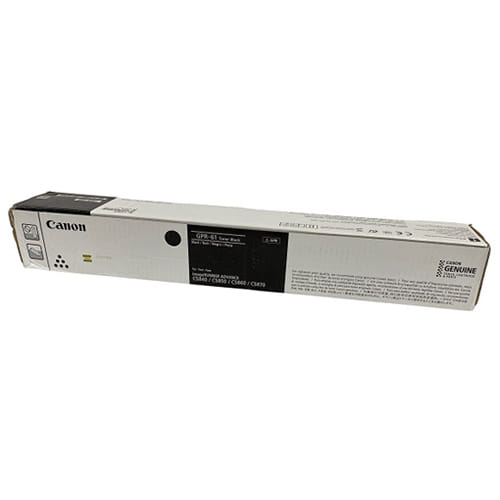 Canon 3763C003 GPR-61 Original Black Toner Cartridge - C5840i C5870i 