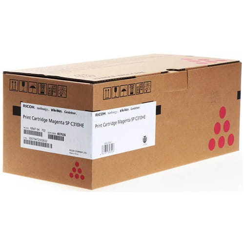 Ricoh 406477 Original High Yield Magenta Toner Cartridge for Aficio SPC231N SPC320DN