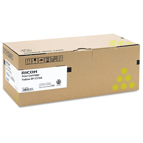 Ricoh 406478 Original High Yield Yellow Toner Cartridge for Aficio SPC231N SPC320DN