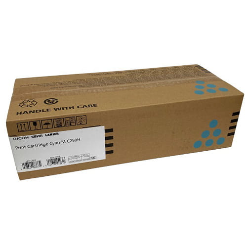Ricoh 408337 MC250H Cyan Original Toner Cartridge for MC250FW PC301W