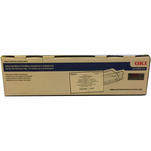 Okidata 45807115 Black Original Toner Cartridge for ES5162 ES4132