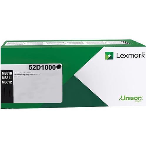 Lexmark 52D1000 521 Original Toner Cartridge for MS810 MS812