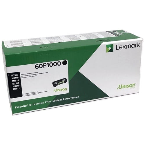Lexmark 60F1000 / 601 Original Black Toner Cartridge for MX310dn MX611dte