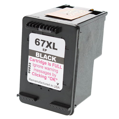 HP 3YM57AN #67XL Black High Yield Compatible Ink Cartridge