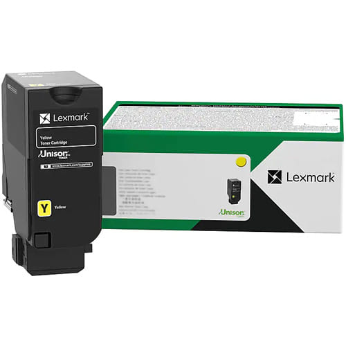 Lexmark 71C1XY0 Yellow Original High Yield Toner Cartridge CS735de