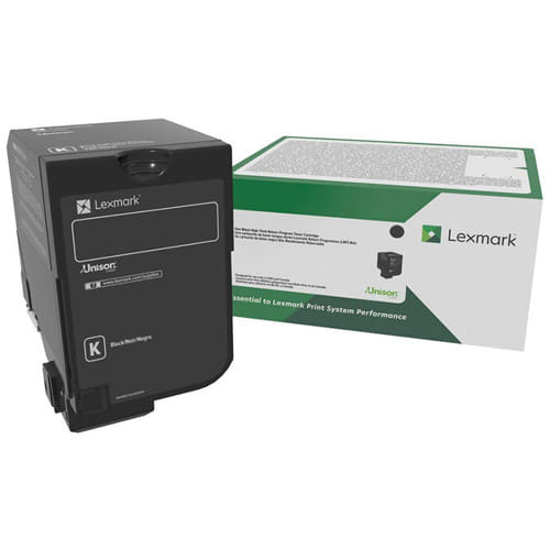 Lexmark 74C1HK0 20K Yield Black Original Toner Cartridge for CS720