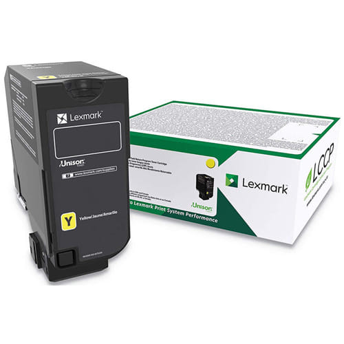 Lexmark 74C1SY0 7K Yield Yellow Original Toner Cartridge for CS720