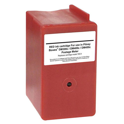 Pitney Bowes 765-9 Compatible Postage Meter Red Ink Cartridge
