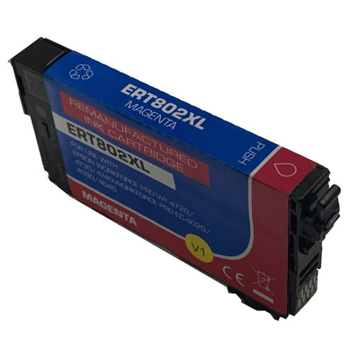 Epson T802XL320 Magenta Compatible Ink Cartridge for WF-4730 WF-4720