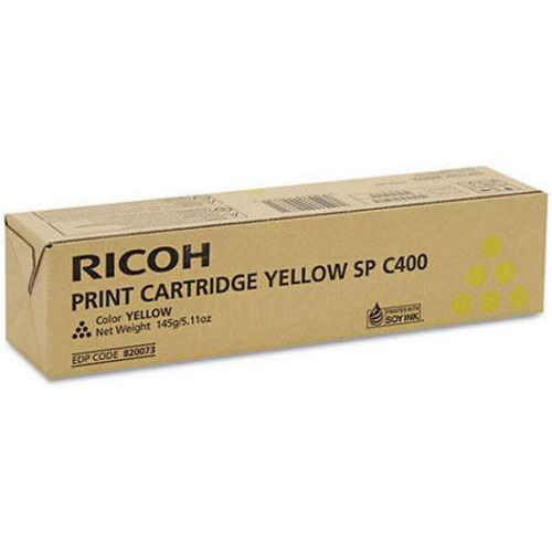 Ricoh 820073 Yellow Original Toner Cartridge for SPC400DN