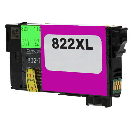 Epson T822XL320 822XL High Yield Magenta Compatible Ink Cartridge