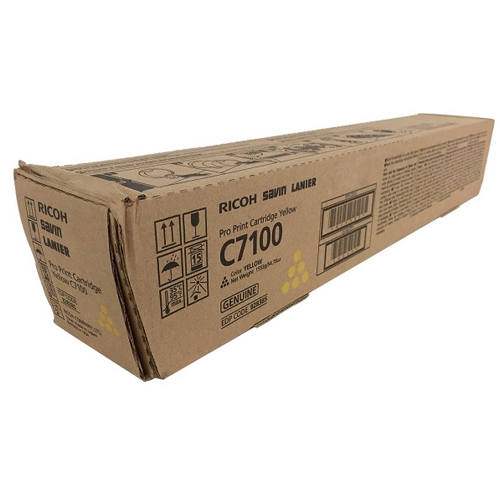 Ricoh 828327 (828385) Original Yellow Toner Cartridge PRO C7100 C7110