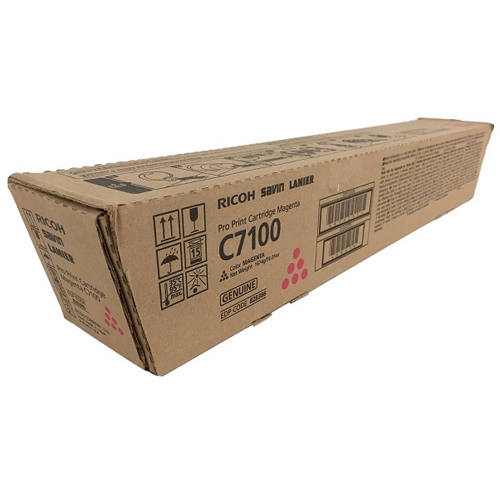Ricoh 828328 (828386) Original Magenta Toner Cartridge - C7100 C7110
