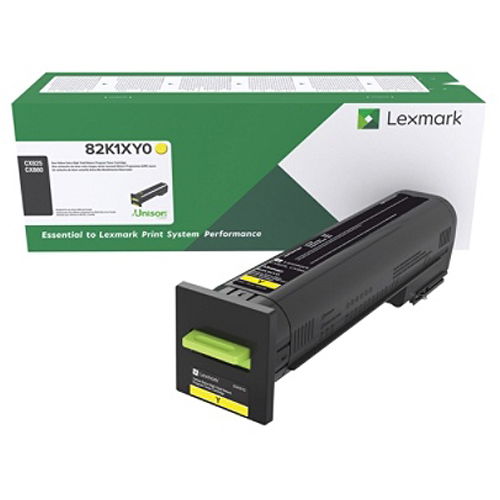 Lexmark 82K1XY0 22K Yellow Original Toner Cartridge for CX825DE