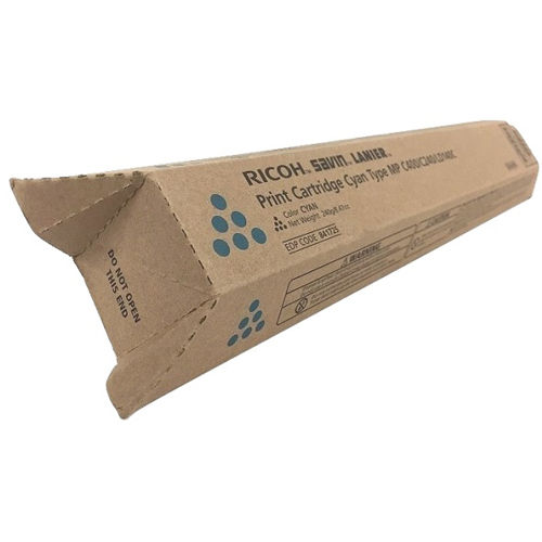 Ricoh 841725 Cyan Original Toner Cartridge for Aficio MPC300 MPC400