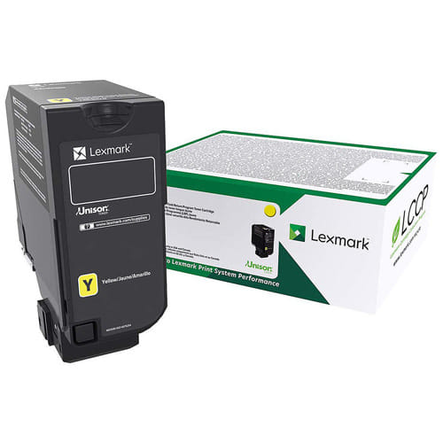 Lexmark 84C1HY0 16K Yield Yellow Original Toner Cartridge for CX725