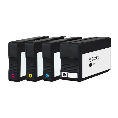 HP 962XL Black & Color High Yield 4 Pack Compatible Ink Cartridges