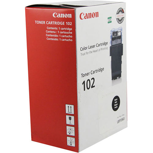 Canon 9645A006 102 Black Original Toner Cartridge for LBP5960